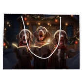 Deutsche Kurzzeiger Weihnachtsfeiern Große Geschenktüte (Rückseite)