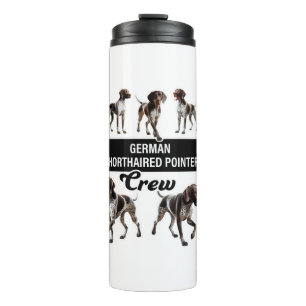 Deutsche Kurzzeigerin-Crew Thermosbecher