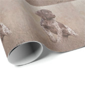 Deutsche Kurzzeigerwelpe Geschenkpapier (Rolleneckpunkt)