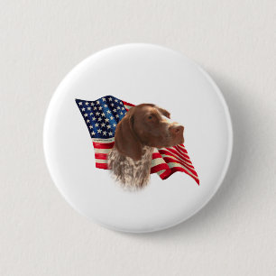 Deutsche Kurzzeiterflagge Button