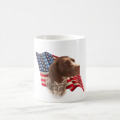 Deutsche Kurzzeiterflagge Kaffeetasse (Mittel)