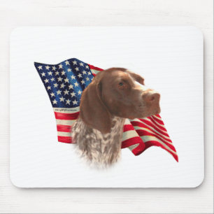 Deutsche Kurzzeiterflagge Mousepad