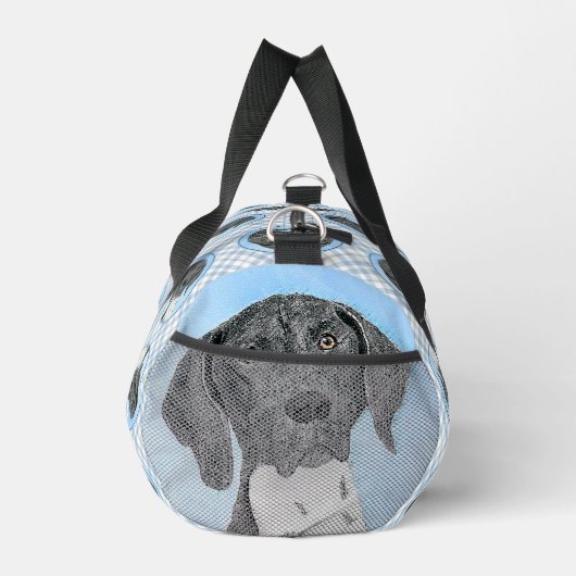 Deutsche Kurzzeitermalerei Original Art Duffle Bag (Rechts)
