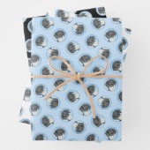 Deutsche Kurzzeitermalerei Original Art Geschenkpapier Set (Beispiel)