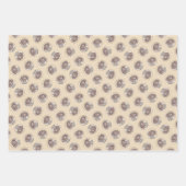 Deutsche Kurzzeitermalerei Original Art Geschenkpapier Set (Vorderseite 2)