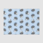 Deutsche Kurzzeitermalerei Original Art Seidenpapier (Vorderseite)