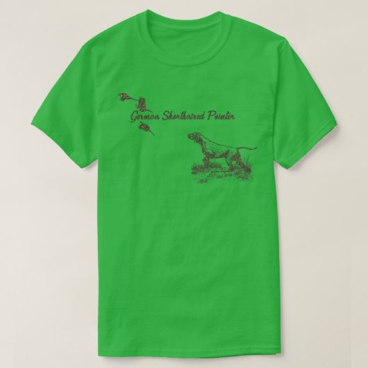Deutsche Kurzzeitjagd 2 T-Shirt (Design vorne)