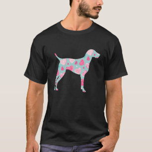 Deutsche Kurzzeitpointer APS Mama Valentines Da T-Shirt