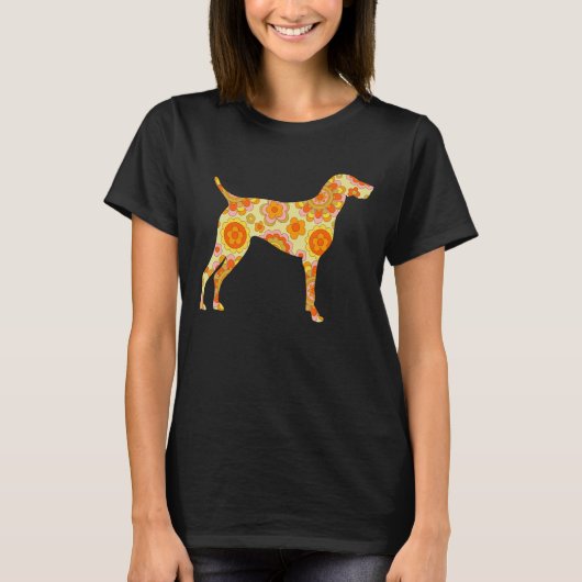 Deutsche Kurzzeitpointer GSP Mama T-Shirt (Vorderseite)