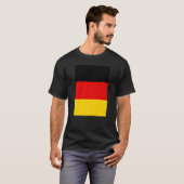 Deutsche Landesflagge T-Shirt (Vorne ganz)