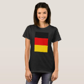 Deutsche Landesflagge T-Shirt (Vorne ganz)