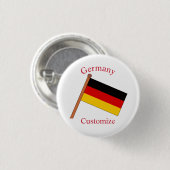 Deutsche Landesflagge Thunder_Cove Button (Vorne & Hinten)