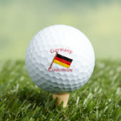 Deutsche Landesflagge Thunder_Cove Golfball (Insitu T-Shirt)