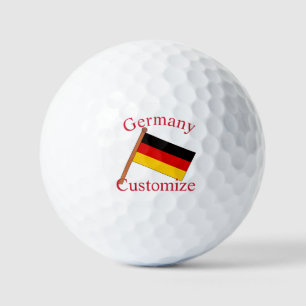 Deutsche Landesflagge Thunder_Cove Golfball