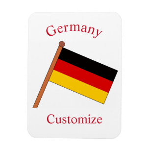 Deutsche Landesflagge Thunder_Cove Magnet