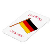 Deutsche Landesflagge Thunder_Cove Magnet (Linke Seite)