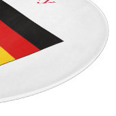 Deutsche Landesflagge Thunder_Cove Schneidebrett (Ecke)