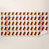 Deutsche Landesflagge Thunder_Cove Strandtuch (Vorderseite)