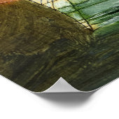 Deutsche Landschaft von Paul Klee Poster (Ecke)