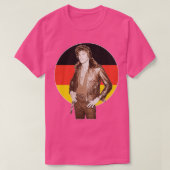 Deutsche Liebe David Hasselhoff T-Shirt (Design vorne)
