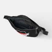 Deutsche Liebe individuelle Name & Text Bauchtasche (Offen)