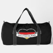 Deutsche Liebe individuelle Name & Text Duffle Bag (Vorderseite)