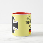Deutsche Luftwaffe Roundel Tasse (Zentrum)