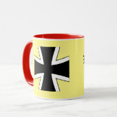 Deutsche Luftwaffe Roundel Tasse (Vorderseite Links)