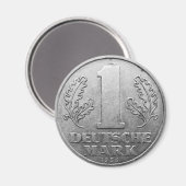 Deutsche Mark der DDR Magnet (Vorderseite/Rückseite)