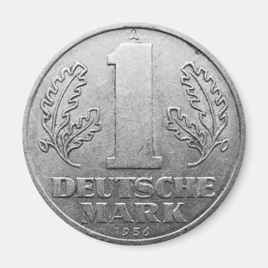 Deutsche Mark der DDR Magnet (Vorne)