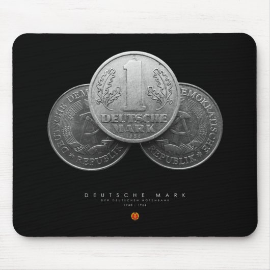 Deutsche Mark der DDR Mousepad (Vorne)