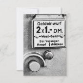 Deutsche Mark Einwurf Vintage (Vorderseite)