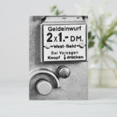 Deutsche Mark Einwurf Vintage (Stehend Vorderseite)