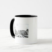 Deutsche Marktstadt, 1704 Tasse (Vorderseite Links)