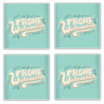DEUTSCHE MERRY CHRISTMAS LETTERING FROHE WEIHNACHT AUFKLEBER<br><div class="desc">Liebliche Urlaubsmoment-Illustration mit deutschem Zitat,  das in extravaganter Schrift "Fröhliche Weihnachten" übersetzt,  umgeben von Misteloe und anderen Naturelementen.</div>
