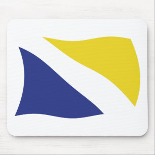Deutsche Minderheit in Nordschleswig Flagge Mauspa Mousepad
