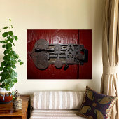 Deutsche Mittelsperre Poster