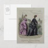 Deutsche Mode aus Leipzig Postkarte (Vorne/Hinten)