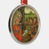 DEUTSCHE Nativity-Keramik-Verzierung Ornament Aus Metall (Rechts)