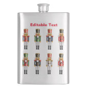 Deutsche Nussknacker Flachmann (Vorderseite)