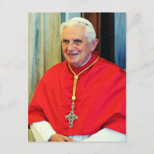 Deutsche Papst Benedikt Einladung Postkarte