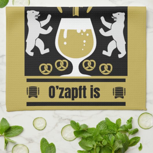 Deutsche Pilsner Beer Drinkers Geschirrtuch (Gefaltet)