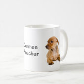 Deutsche Pinscher-Fan-Tasse #2 Kaffeetasse (VorderseiteRechts)