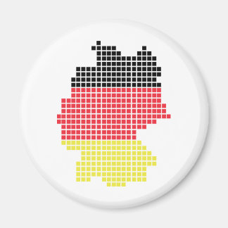 Deutsche Pixelflagge Magnet
