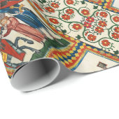 DEUTSCHE POET ALS TEUTONISCHE KNIGHT MEDIEVENTUELL GESCHENKPAPIER (Rolleneckpunkt)