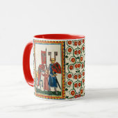 DEUTSCHE POET ALS TEUTONISCHE KNIGHT MEDIEVENTUELL TASSE (Vorderseite Links)