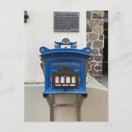 Deutsche Post (Deutsche Post) - Blue Postkarte