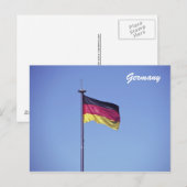 Deutsche Postkarte (Vorne/Hinten)