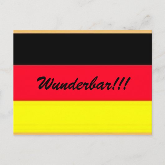 Deutsche Postkarte (Vorderseite)