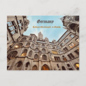 Deutsche Postkarte München, persönlich (Vorderseite)